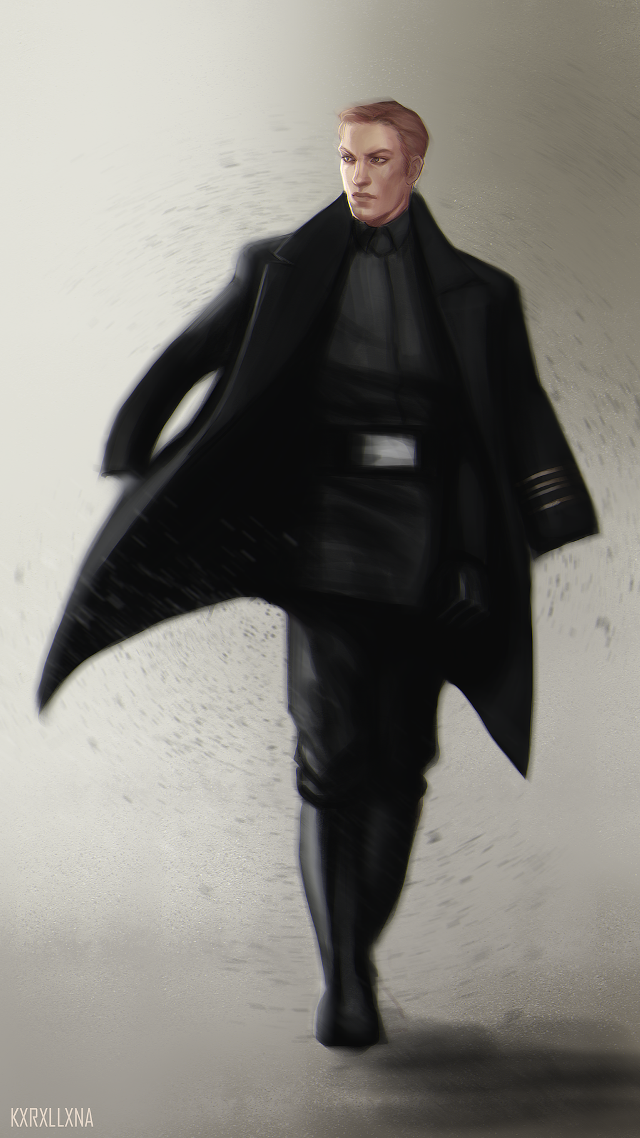 Man black suit tie umbrella free wallpaper - medium preview image