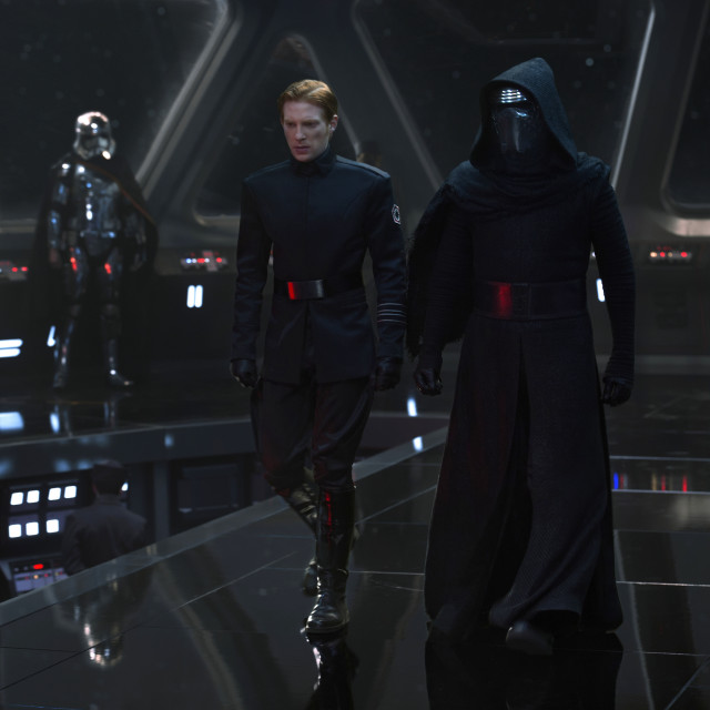 Costumed men stage dark room free wallpaper - medium preview image