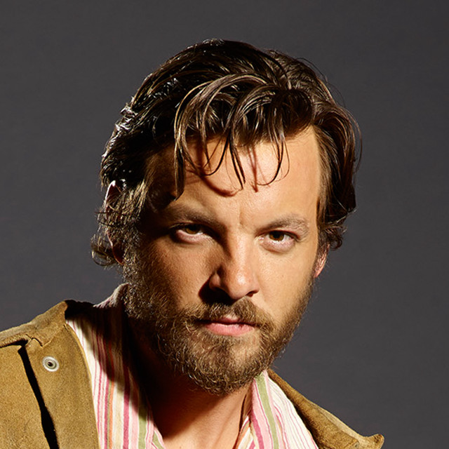 Man beard jacket serious pose free wallpaper - medium preview image