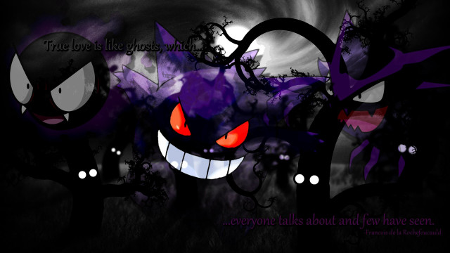 Creepy gothic pokemon red eyes free wallpaper - medium preview image