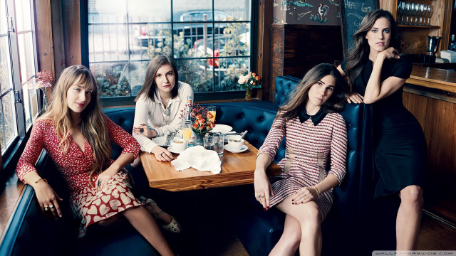 Women group sitting table restaurant free wallpaper - medium preview image