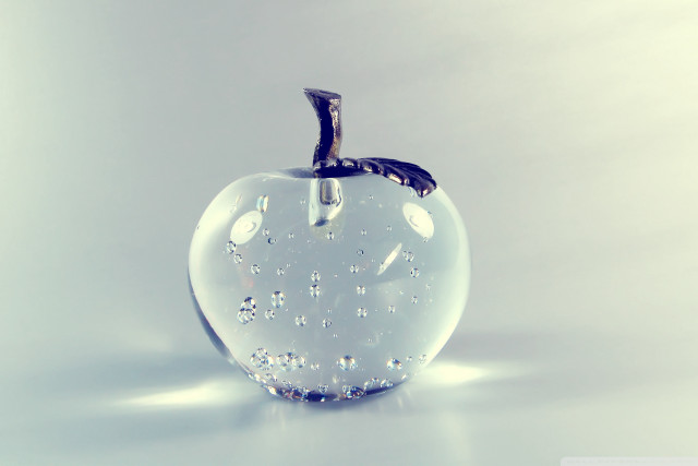 Glass apple stem star pattern free wallpaper - medium preview image