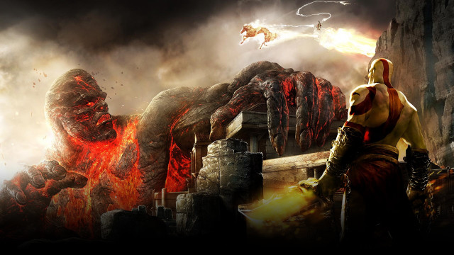 Man yellow red outfit giant free wallpaper - medium preview image