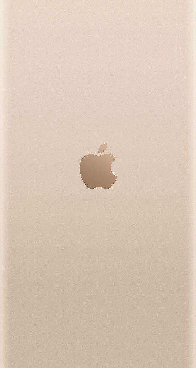 Gold iphone white background brown free wallpaper - medium preview image