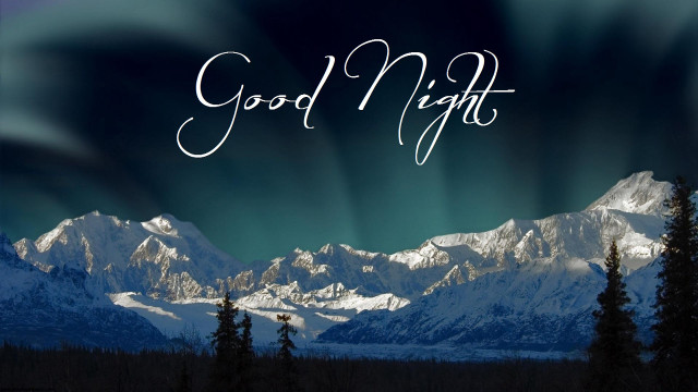 Mountain range good night sky #4 free wallpaper - medium preview image