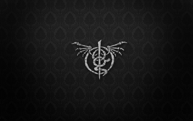 Black white dragon wallpaper symbol free wallpaper for desktop - medium preview image