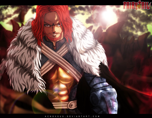 Man red hair sword hand free wallpaper - medium preview image