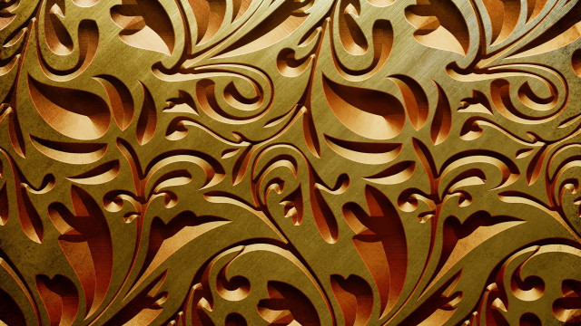 Metal surface design clock android free wallpaper - medium preview image
