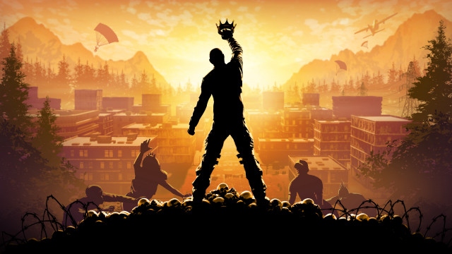 Man hill crown city background #2 free wallpaper - medium preview image