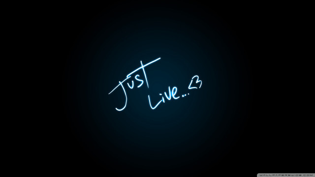 Neon live dark blue tattoo free wallpaper - medium preview image