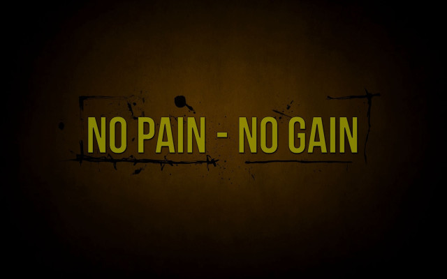 No pain no gain dark free wallpaper - medium preview image