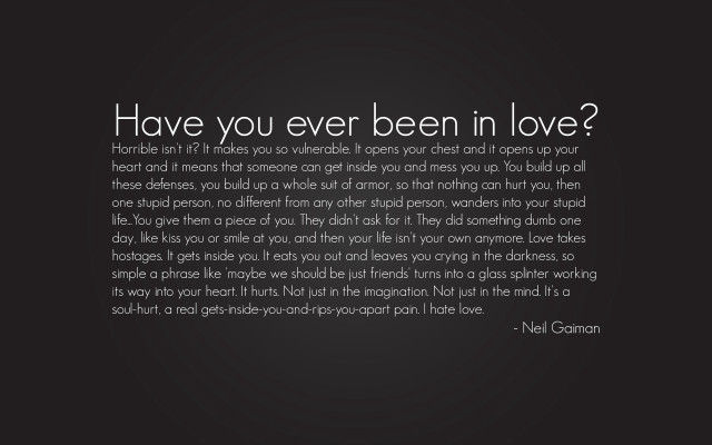 Black white photo love quote free wallpaper for desktop - medium preview image
