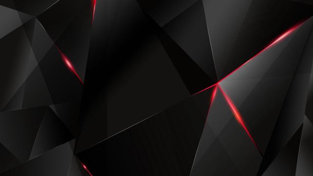 Black red abstract light geometric free wallpaper - medium preview image