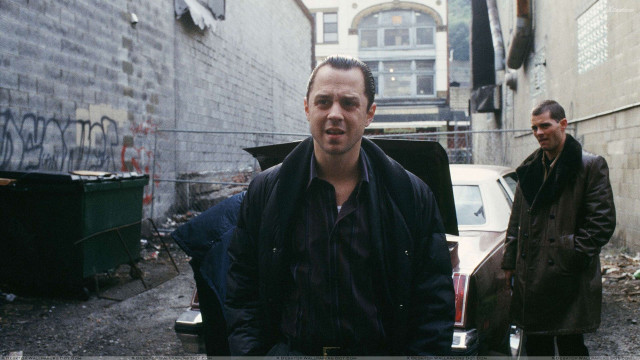 Alleyway man car american realism free wallpaper - medium preview image
