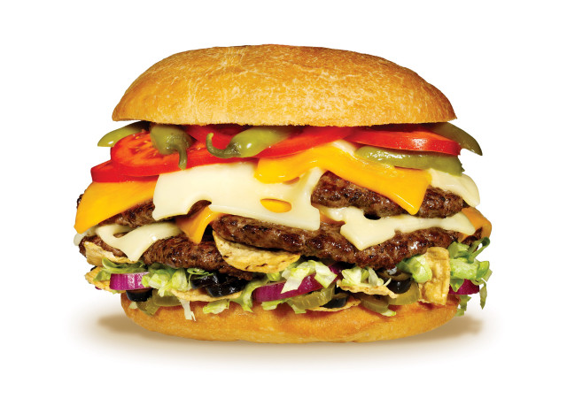 Hamburger with cheese delicious fresh free wallpaper - medium preview image
