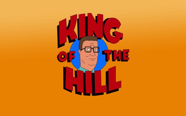 Cartoon bearded glasses derekhill orange free wallpaper - medium preview image