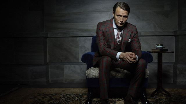 Man suit sitting chair room free wallpaper - medium preview image