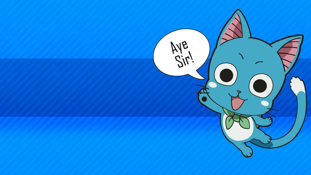 Cartoon cat speech bubble shf free wallpaper - medium preview image
