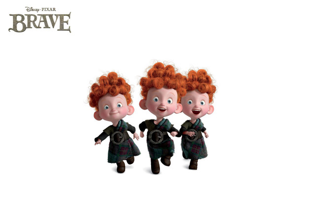Cartoon characters standing white background free wallpaper - medium preview image