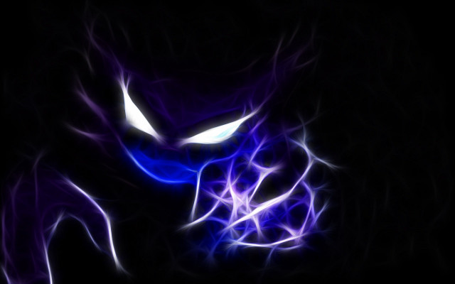 Glowing blue cat eyes electricity free wallpaper - medium preview image