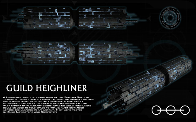 Futuristic object black background white free wallpaper for desktop - medium preview image
