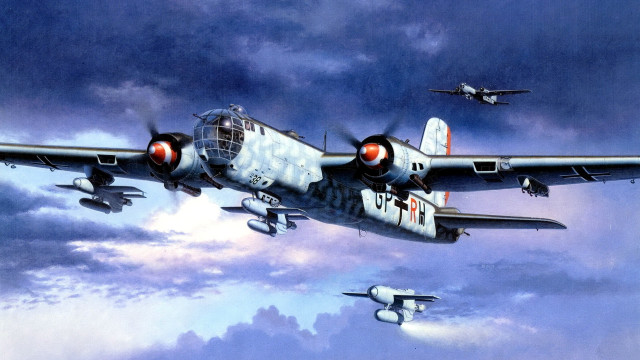 Plane flying sky background other free wallpaper - medium preview image