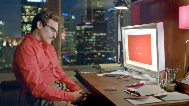 Man sitting desk computer monitor free wallpaper - medium preview image