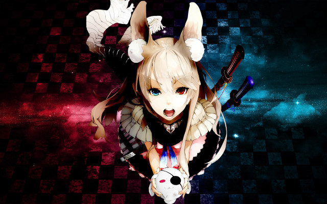 Anime rabbit ears tail soccer free wallpaper - medium preview image