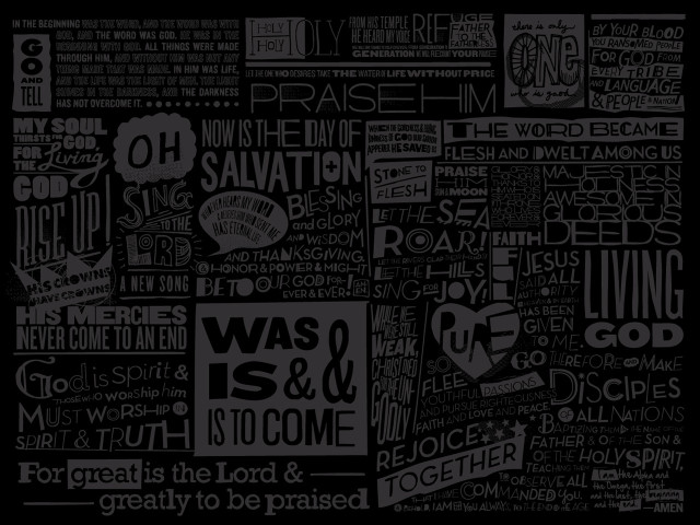 Black white poster words graphic free wallpaper - medium preview image