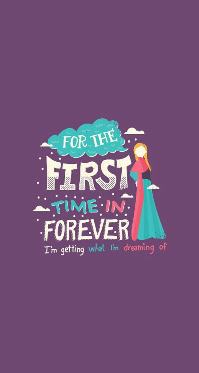 Purple background quote first time free wallpaper - medium preview image