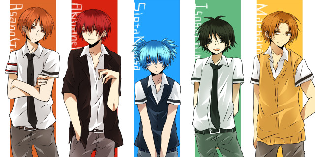 Anime boys strike force colorful free wallpaper - medium preview image