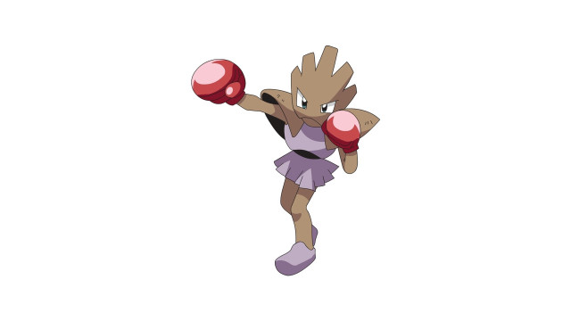 Cartoon character boxing glove poke free wallpaper - medium preview image