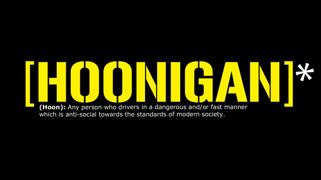 Hoonigani black yellow poster background free wallpaper - medium preview image