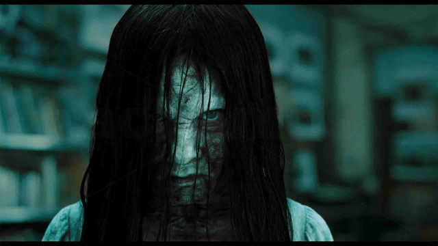 Woman longhair blueeyes darkroom building free wallpaper - medium preview image