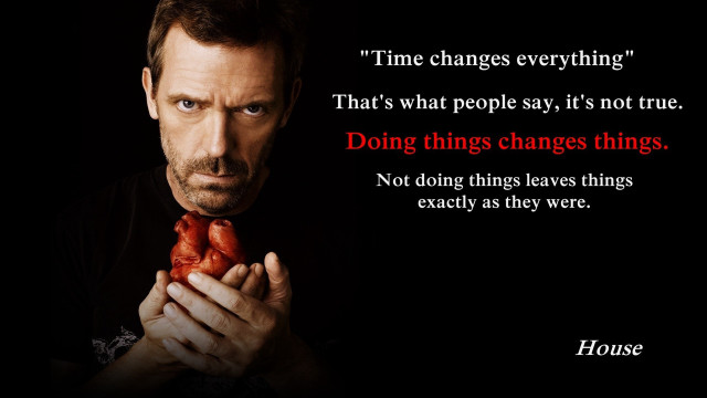 Man holding fruit quote time free wallpaper - medium preview image