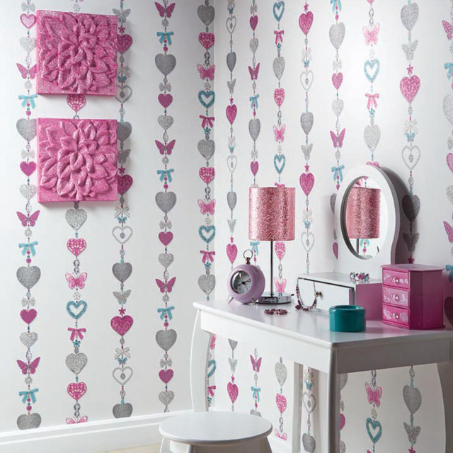 Desk mirror vanity hearts wall free wallpaper - medium preview image