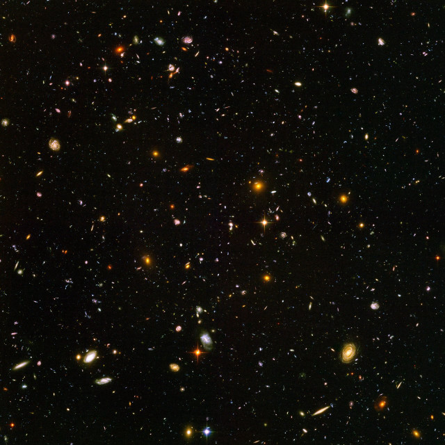 Large group objects sky night free wallpaper - medium preview image