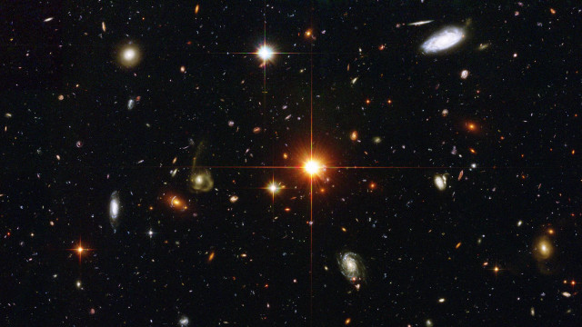 Cluster stars dark sky bright free wallpaper - medium preview image
