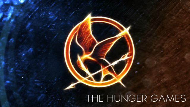 Hunger games logo bird flying free wallpaper - medium preview image