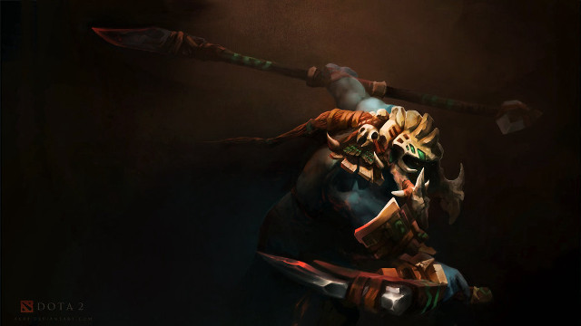 Warrior sword armor digital painting free wallpaper - medium preview image