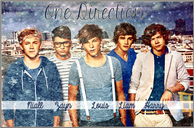 Young men cityscape one direction free wallpaper - medium preview image