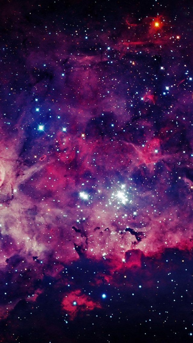 Large cluster stars purple background #3 free wallpaper - medium preview image