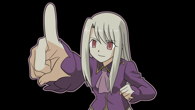 Long hair pointing camera black free wallpaper - medium preview image