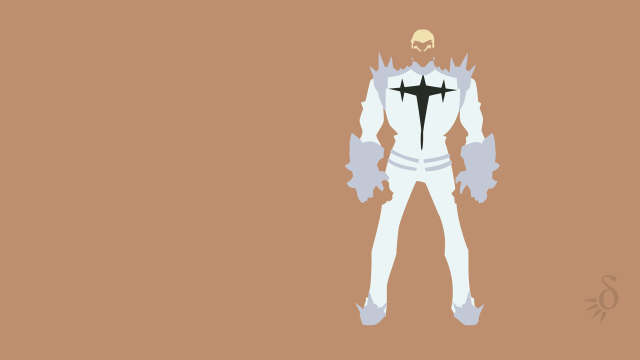 Cartoon character skull sword hand free wallpaper - medium preview image