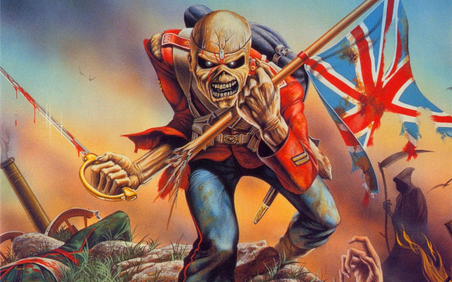 Skeleton sword british flag background free wallpaper - medium preview image