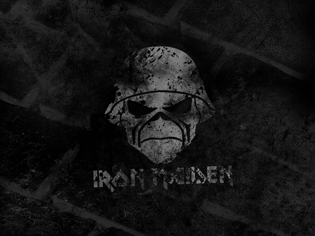 Black white man mask iron free wallpaper - medium preview image