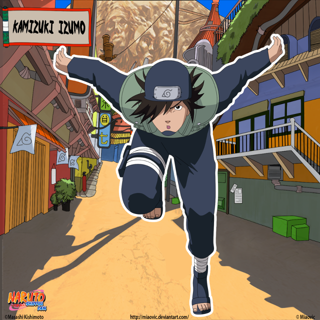 Cartoon person jumping city street free wallpaper - medium preview image