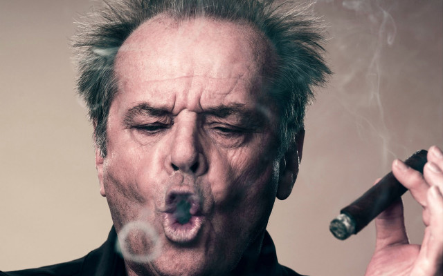 Man cigarette mouth hand smoking free wallpaper - medium preview image