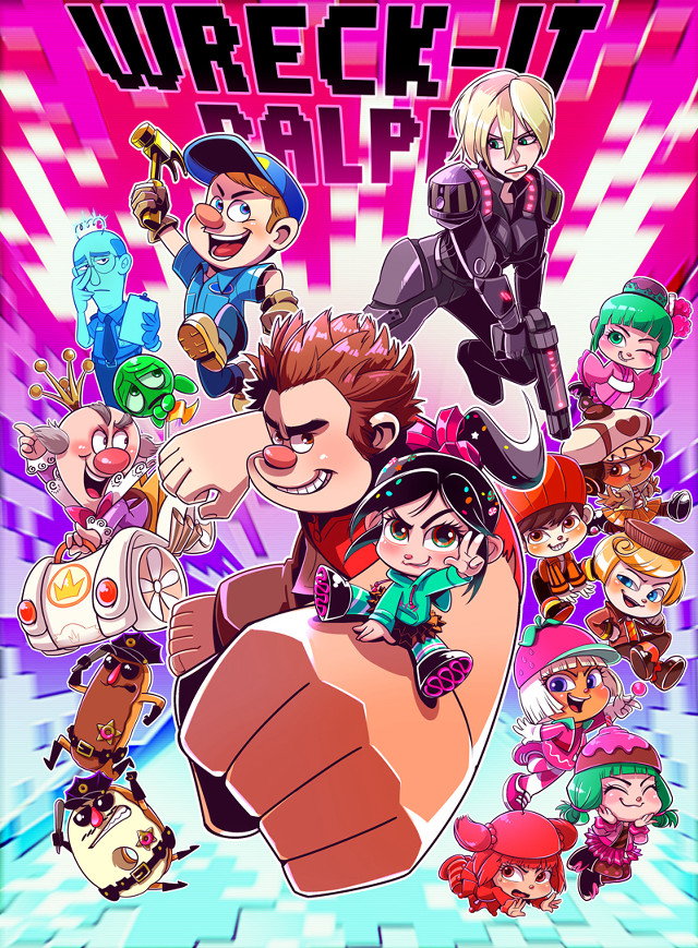 People room pink background wreck free wallpaper - medium preview image