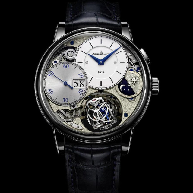 Baroque watch dial blue hands free wallpaper - medium preview image